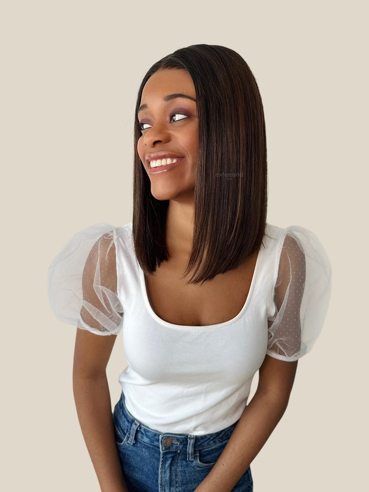 Perruque Lace Frontal Carré Long - NORA