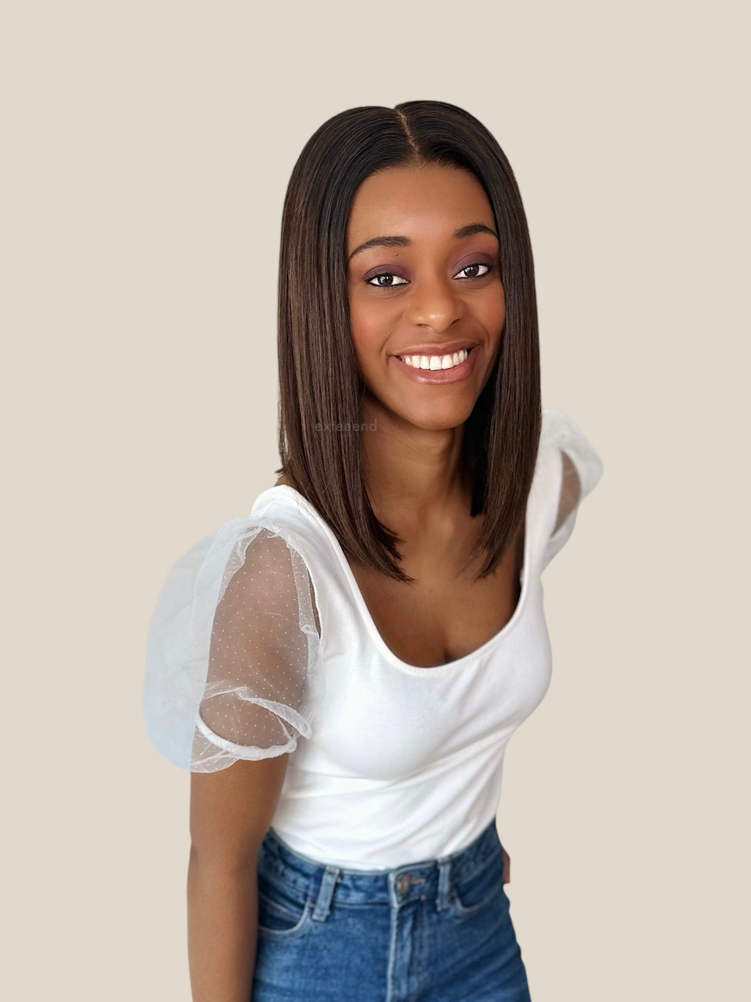 Perruque Lace Frontal Carré Long - NORA
