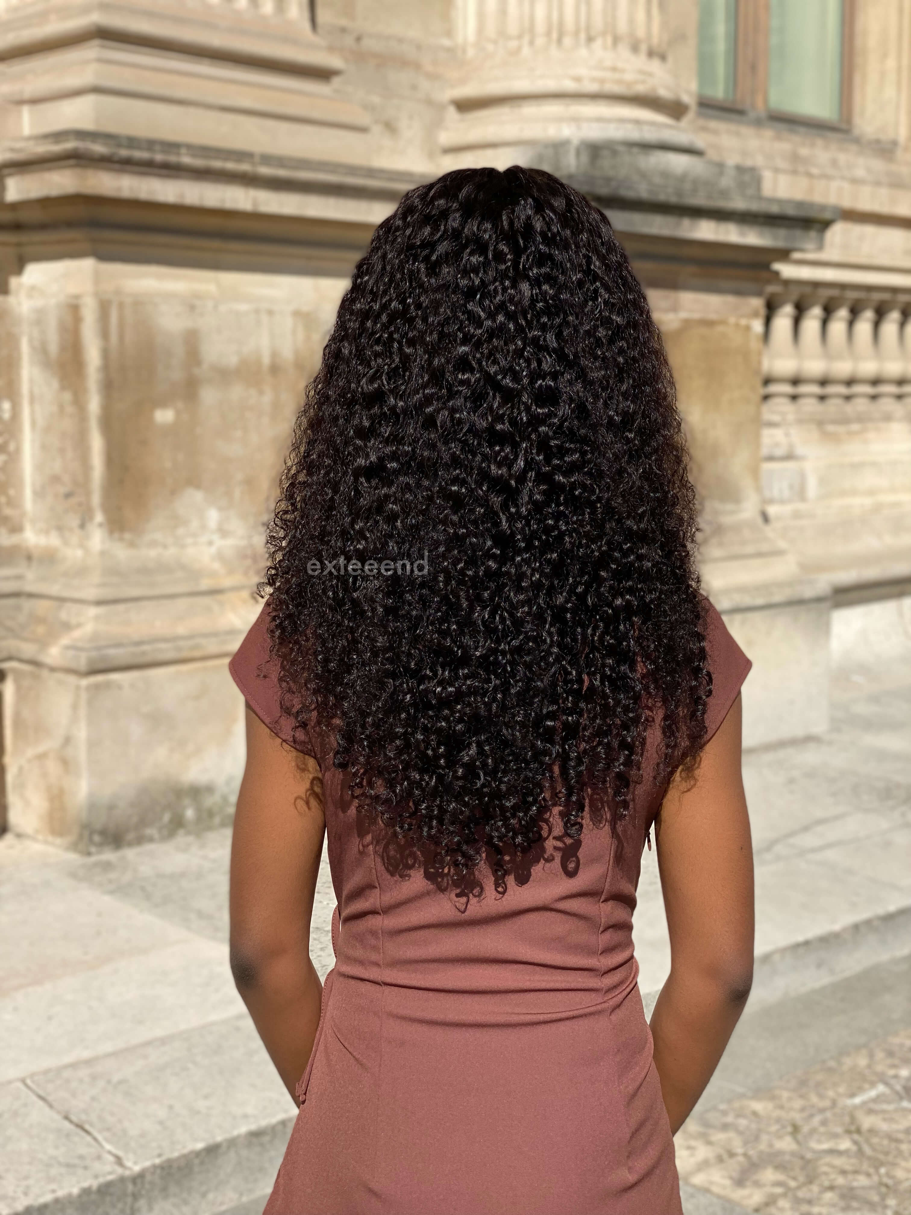Perruque Lace Frontal Boucl e Deep Wave ZAHRA